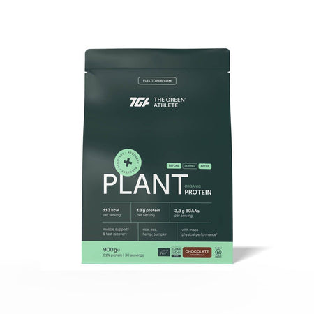The Green Athlete protéine végétale chocolat BIO (900 g)