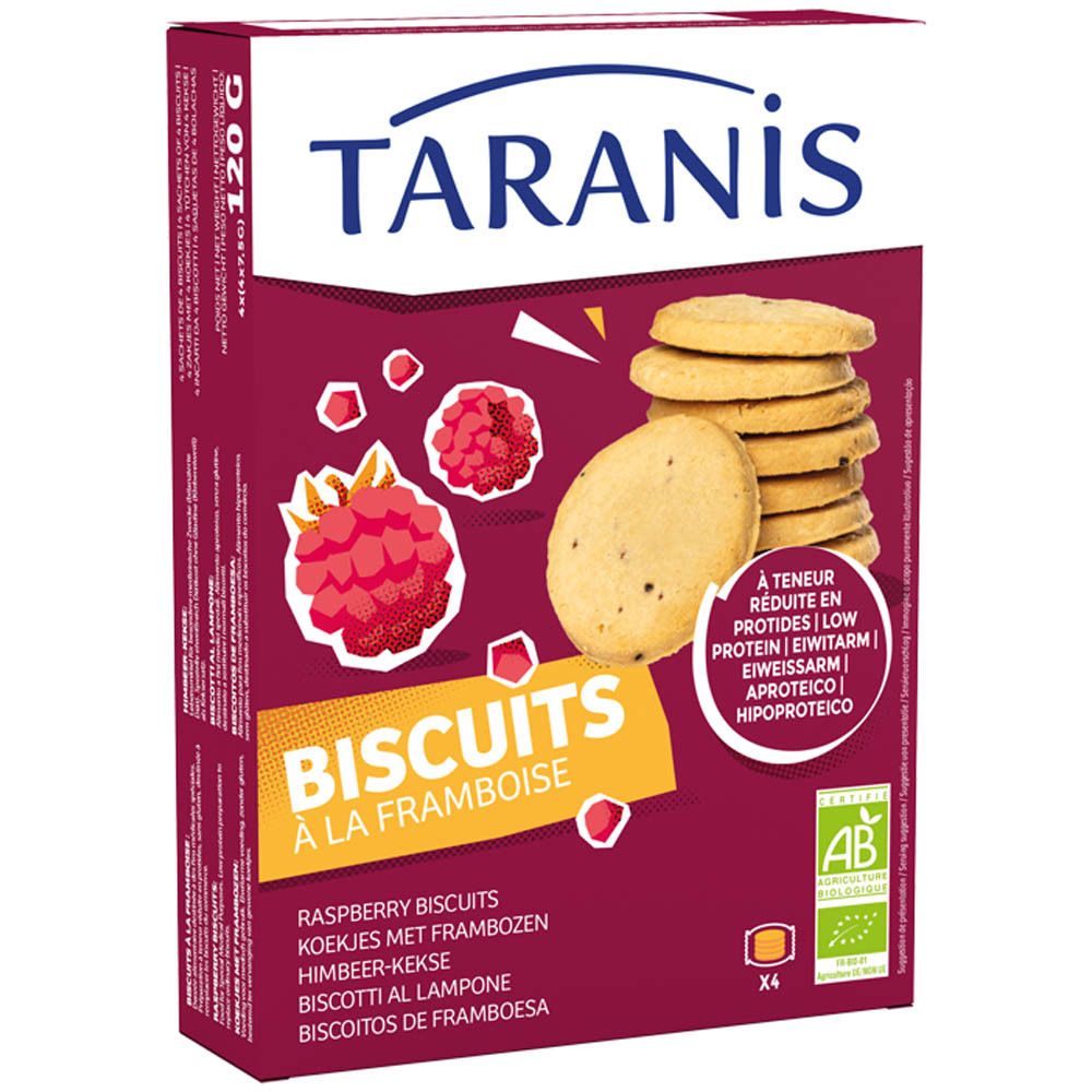 Taranis Biscuits à la Framboise (120 g)