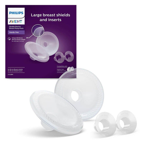 Philips Avent Stillhütchen und Einlagen Größe L (1 Stück)