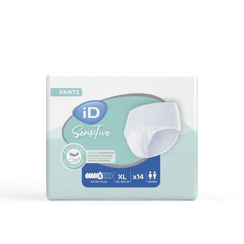ID Sensitive traditionelle Inkontinenz-Pants Extra Plus XL (14 Stück)
