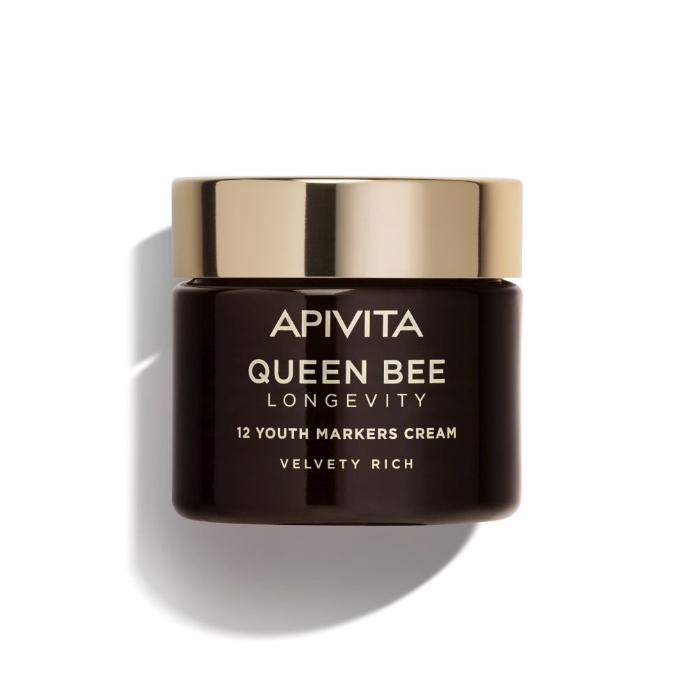 Apivita Queen Bee Longevity crème riche 12 marqueurs de jeunesse (50 ml)
