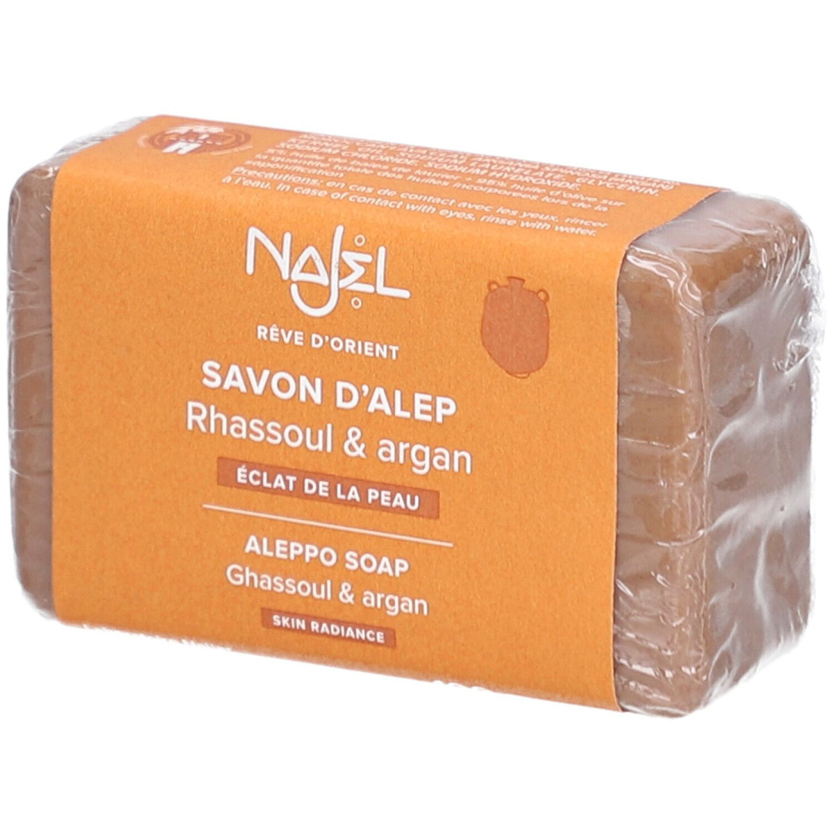 Najel Savon d’Alep Rhassoul & Argan (100 g)