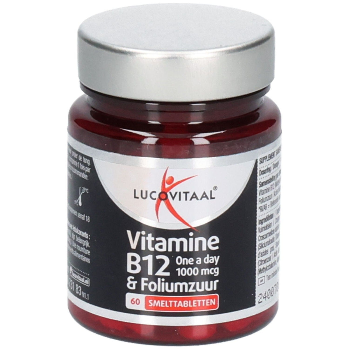 lucovitaal - Vitamine B12 et acide folique fondants (60 pc(s))