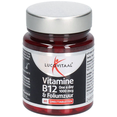 lucovitaal - Vitamine B12 et acide folique fondants (60 pc(s))