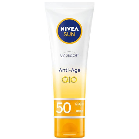 Nivea Sun UV Visage Anti-Age Q10 Peau Normales & Sèches — 50 ml