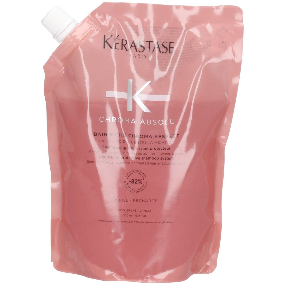 KERASTASE Chroma Respect Lactic Acid Rich shampooing recharge (500 ml)