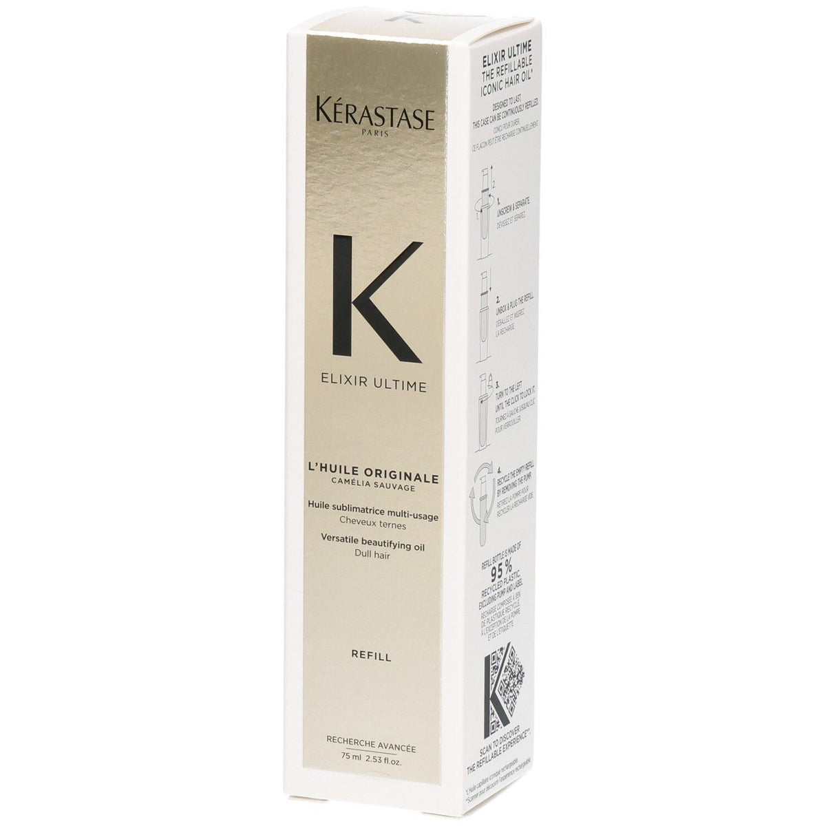 Kérastase Elixir Ultime L’Huile Originale recharge (75 ml)