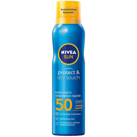 Nivea Sun Protect & Dry Touch Spray rafraîchissant SPF50 (200 ml)