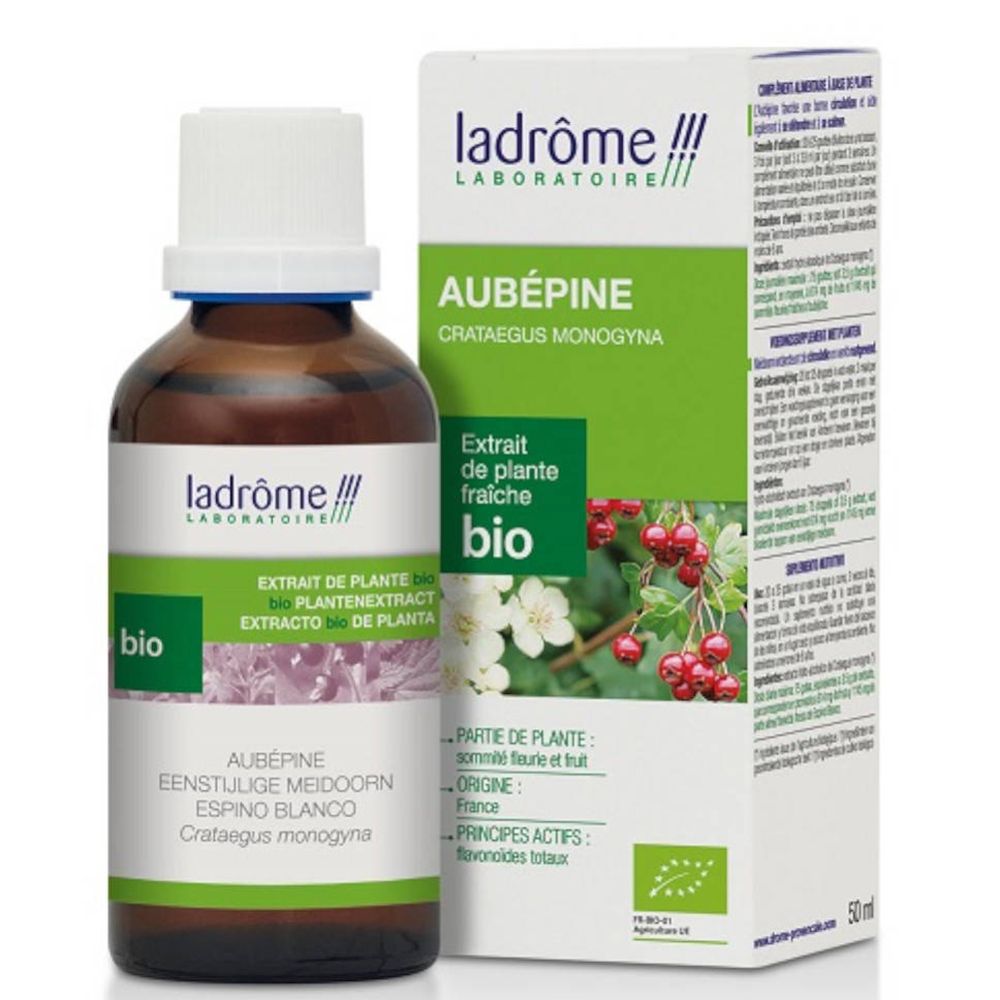 Ladrôme Extrait d'Aubépine Bio (50 ml)