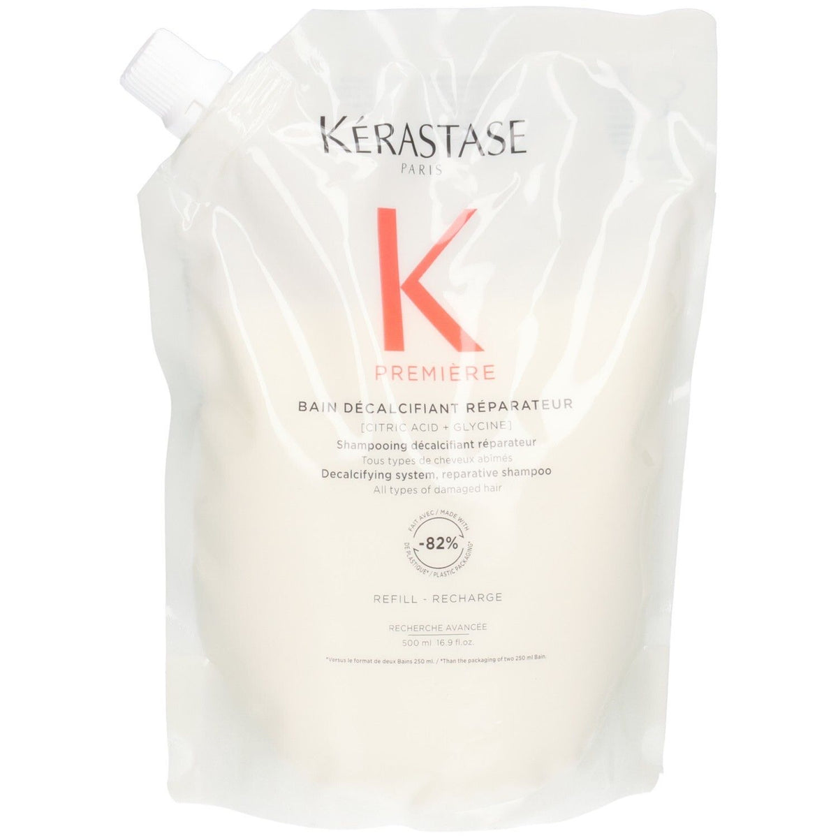 Kérastase Première Bain Décalcifiant Réparateur Shampooing décalcifiant réparateur, recharge (500 ml)
