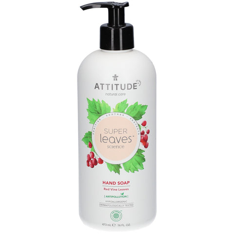 Attitude Natural Handseife mit Roten Weinblättern (473 ml)