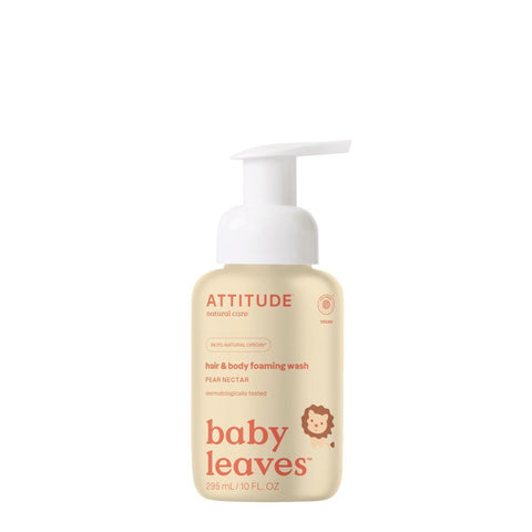 ATTITUDE® baby leaves™ 2-in-1 Shampoo and Body Wash (295 ml)
