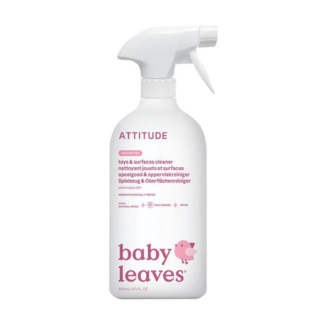 ATTITUDE Nettoyant jouets et surfaces (800 ml)
