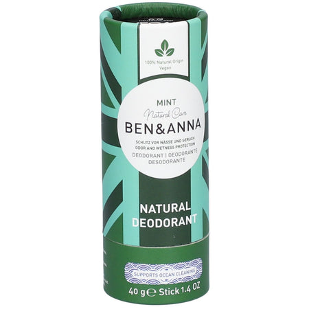 BEN & ANNA - Déodorant Papertube - Menthe (40 g)