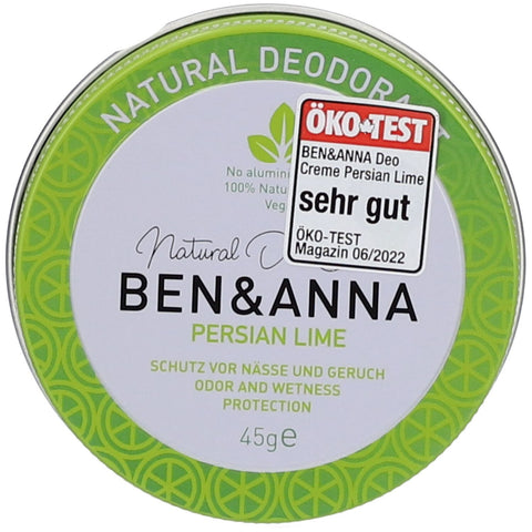 BEN&ANNA Deocreme Persian Lime (45 g)