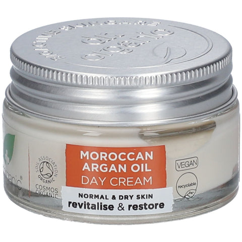 Dr. Organic Tagescreme mit marokkanischem Arganöl (50 ml)