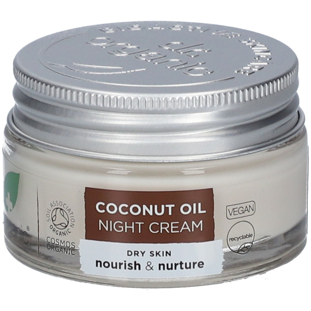 dr.organic® Crème de nuit à l'huile de coco vierge biologique (50 ml)