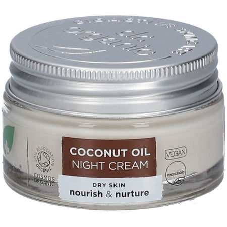dr.organic® Crème de nuit à l'huile de coco vierge biologique (50 ml)