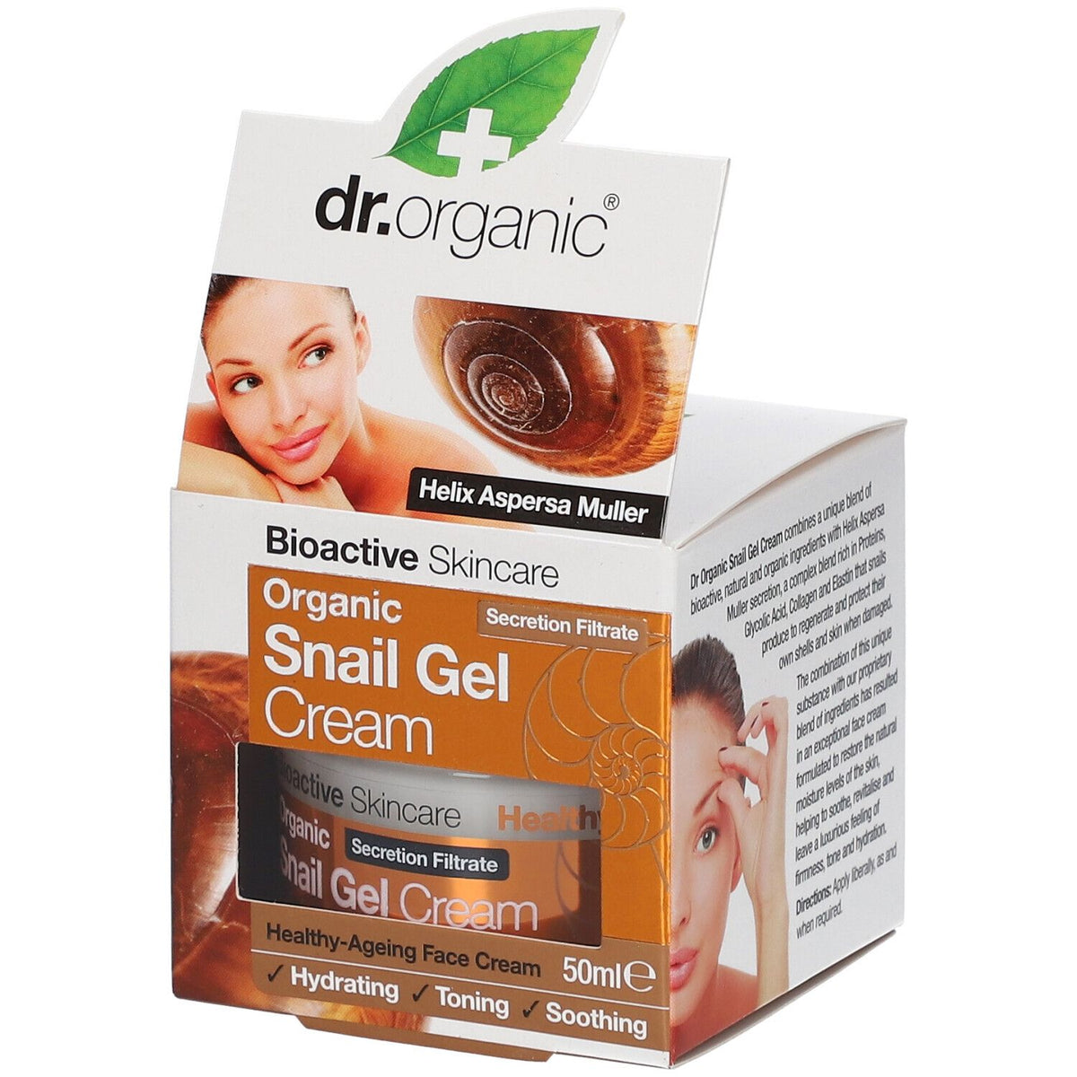 Dr. Organic Crème Gel à la Bave d’Escargot (50 ml)