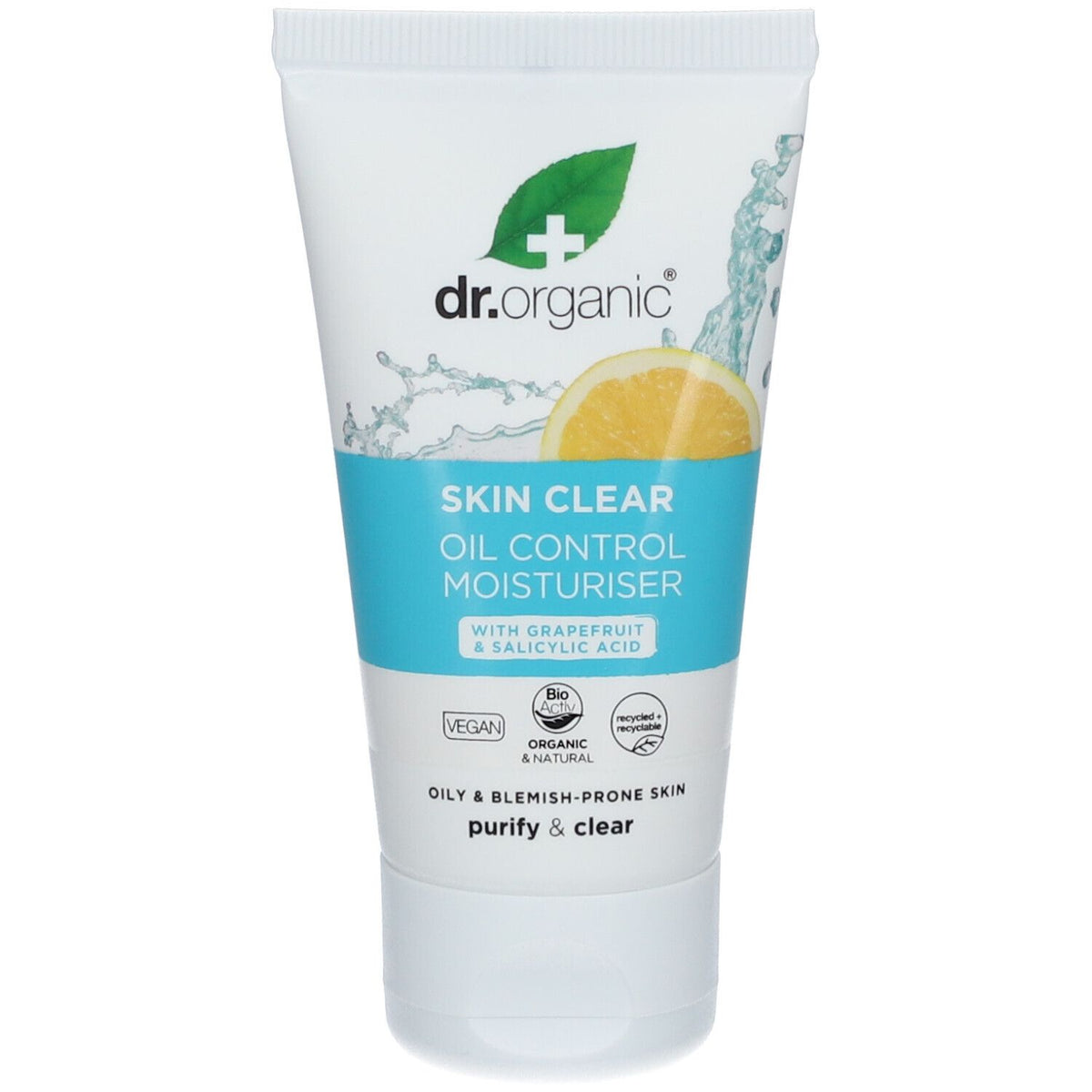 Dr.Organic® Skin Clear Huile d'arbre à thé Control Moisturiser (50 ml)