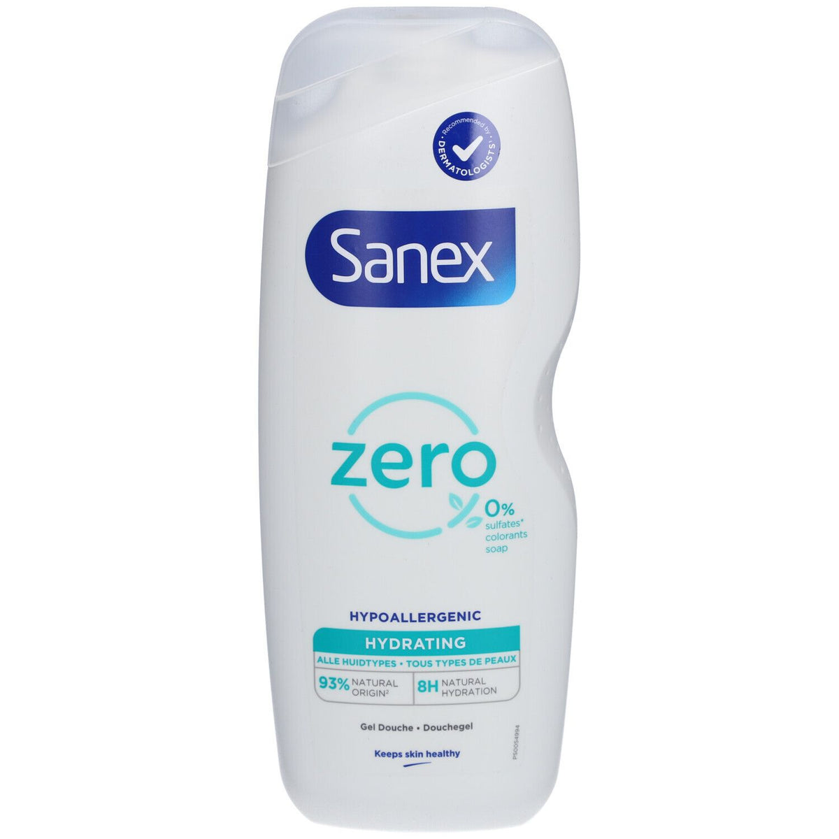 Sanex Zero% gel douche hydratant hypoallergénique (600 ml)