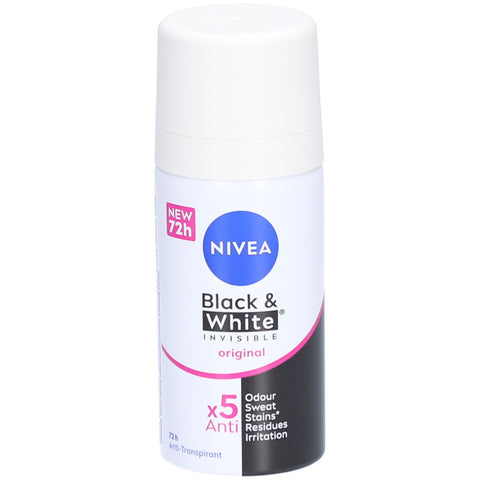 Nivea Mini Deo Black & White Invisible (35 ml)