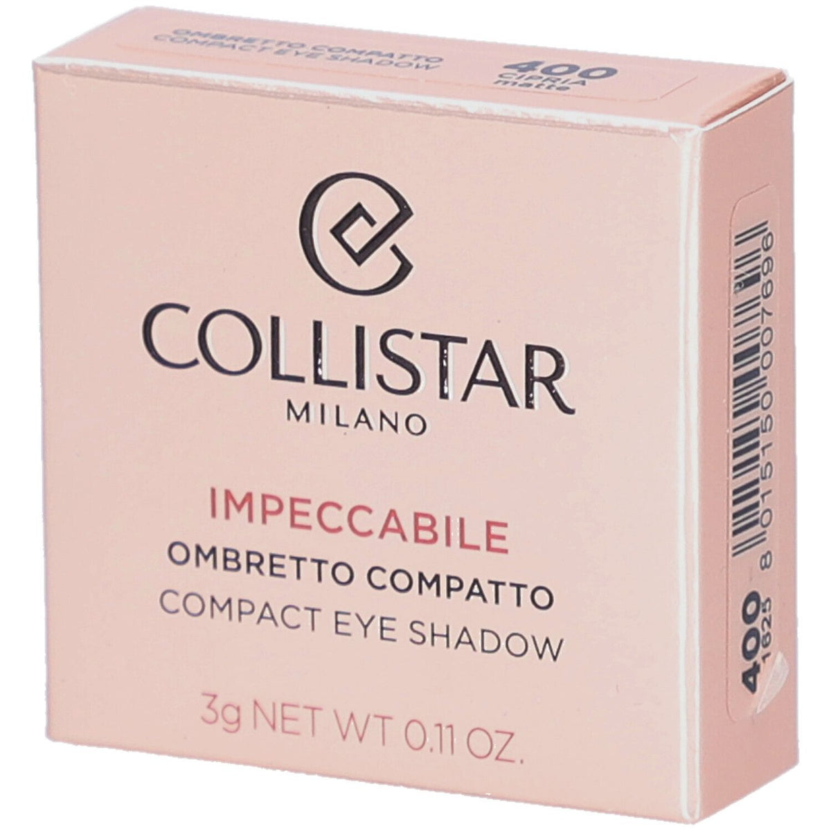 Collistar Impeccabile fard à paupières compact 400 - Cipria Matt (3 g)