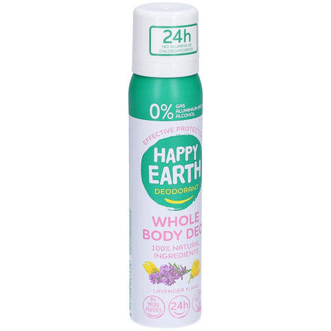 Happy Earth Deo-Bodyspray Lavendel & Ylang-Ylang (100 ml)
