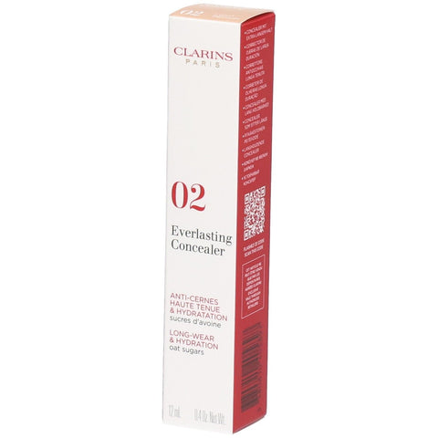 Clarins Everlasting Concealer 02 Light Medium (12 ml)