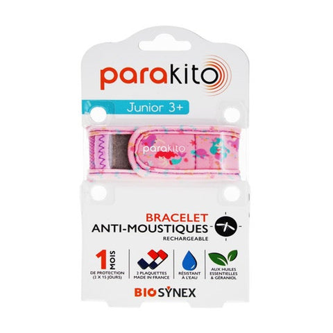 Para'Kito Kids Bracelet Anti Moustiques Enfants Sirene 1 unité