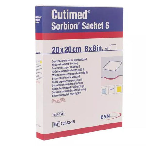 BSN Medical Cutimed Sorbion Wundverband 20x20cm 10 Stück