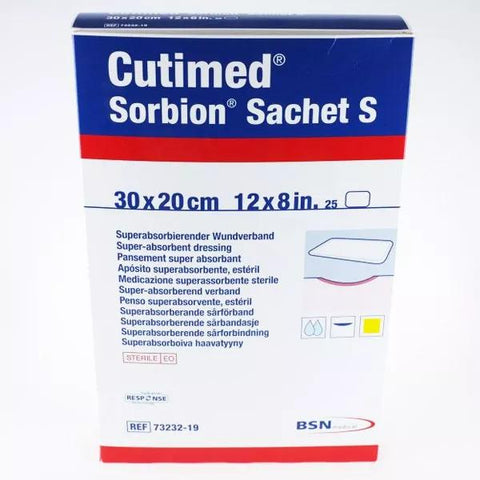 BSN Medical Cutimed Sorbion Wundverband 30x20cm 10 Stück