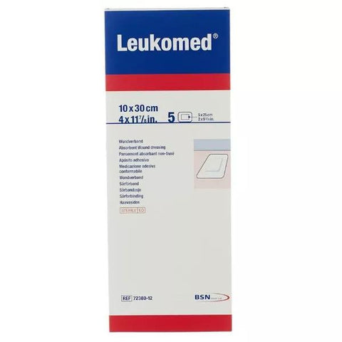 BSN Medical Leukomed Non-Woven Adhesive Dressing 10 x 30cm 5 Units
