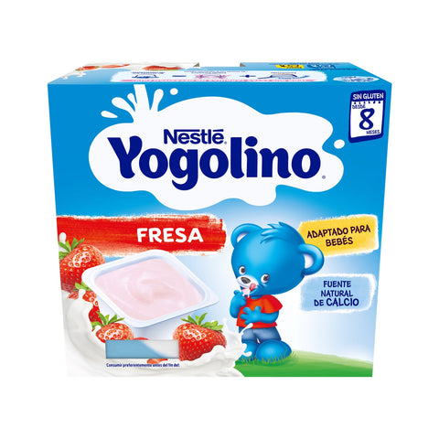 Nestlé Dessert au lait aux fraises (4 unités)