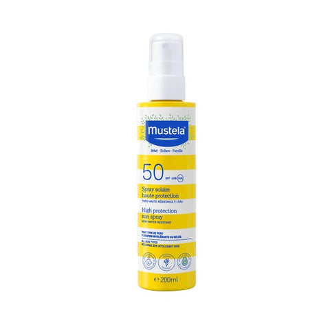 Mustela Sonnen-Spray Hoher Schutz SPF50 (200 ml)