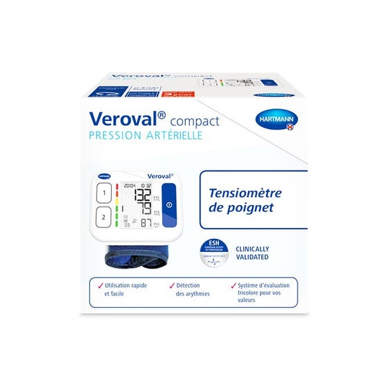 Hartmann Veroval Compact tensiomètre de poignet