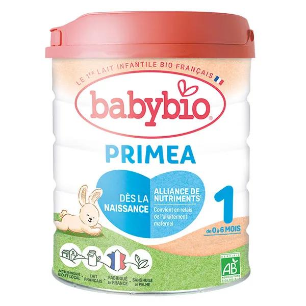 Babybio Lait Infantile Primea 1er Âge Bio 800g