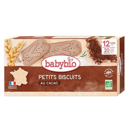 Babybio Petits Biscuits au Cacao +12m Bio 160g