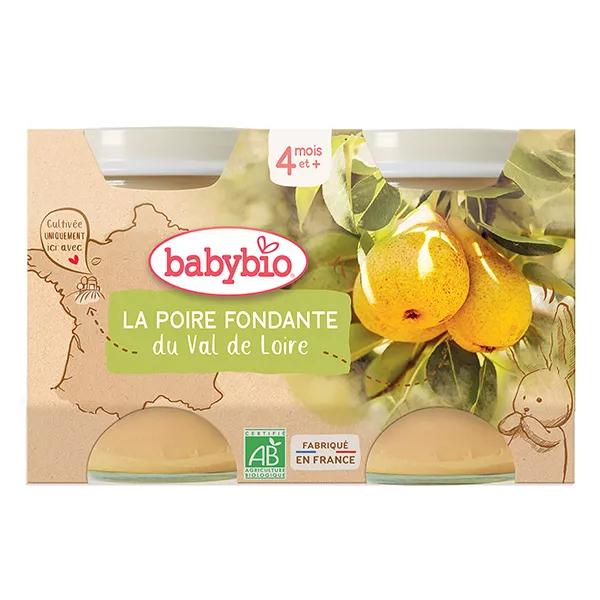 Babybio Poire Xenia du Val de Loire Bio 260 g
