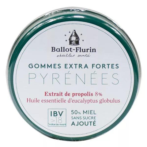 Ballot-Flurin Propolis Extra Starke Gummibärchen Pyrenäen Hals Bio 30g