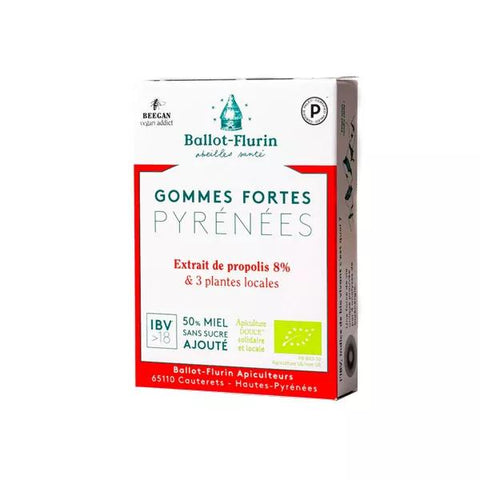 Ballot-Flurin Propolis Strong Gummies Pyrénées Hals Bio 30g