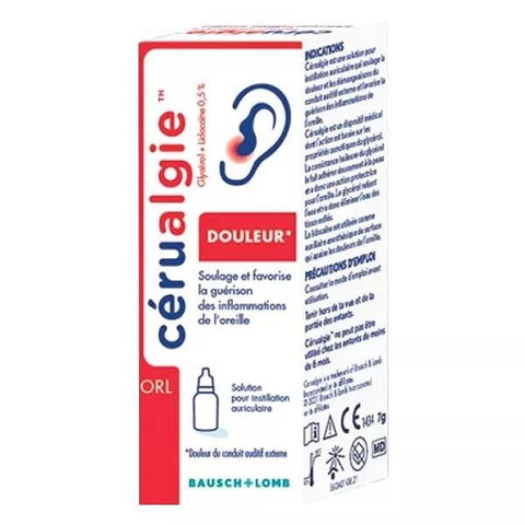 Bausch & Lomb Cerualgie Ear Solution 7g