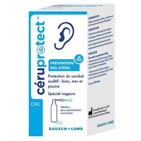 Bausch & Lomb Ceruprotect Otitis prevention ear spray 10 ml