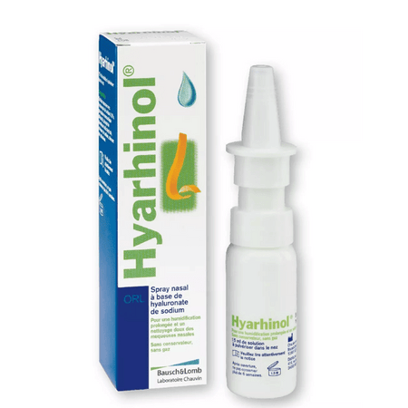 Bausch & Lomb ORL Hyarhinol Spray Nasal Humidifiant et Nettoyant 15ml
