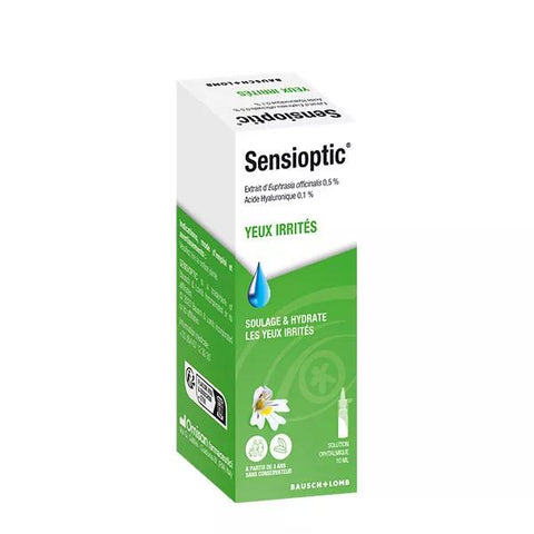 Bausch & Lomb Ophthalmology Sensioptic Irritated Eyes Ophthalmic Solution 10ml