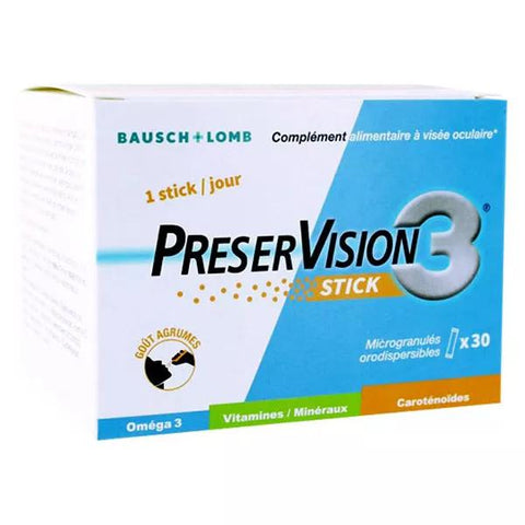 Bausch & Lomb Preservision 3 30 Sticks