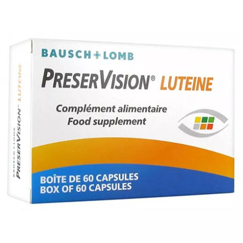 Bausch & Lomb Preservision Lutein 60 Kapseln