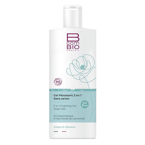 BcomBIO Schaumgel 2-in-1 Körper und Haare 500ml