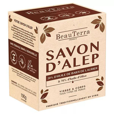 Beauterra Aleppo Soap 20% Laurel Berry Oil 190g