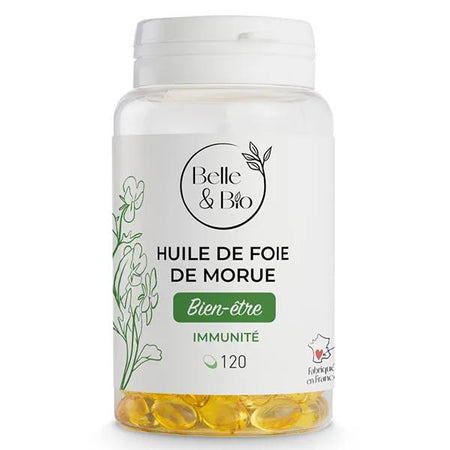 Belle & Bio Huile de Foie de Morue 120 gélules